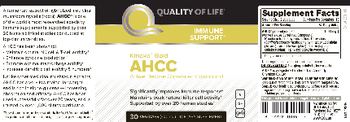 Quality Of Life Kinoko Gold AHCC Active Hexose Correlated Compound - supplement