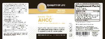 Quality Of Life Kinoko Gold AHCC - supplement
