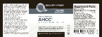 Quality Of Life Kinoko Platinum AHCC Active Hexose Correlated Compound - supplement
