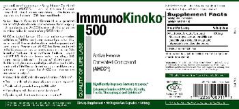 Quality Of Life Labs ImmunoKinoko 500 - supplement