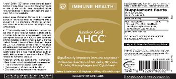 Quality Of Life Labs Kinoko Gold AHCC - supplement
