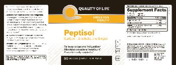 Quality Of Life Peptisol - supplement