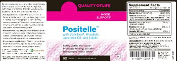 Quality Of Life Positelle - supplement