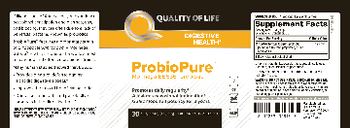 Quality Of Life ProbioPure - supplement