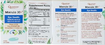 Quantum Health Macula 30+ - supplement