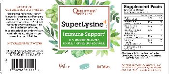 Quantum Health Super Lysine+ - supplement