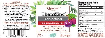 Quantum Health TheraZinc Echinacea Natural Cherry Mint Flavor - supplement