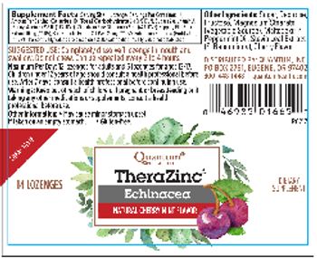 Quantum Health TheraZinc Echinacea Natural Cherry Mint Flavor - supplement