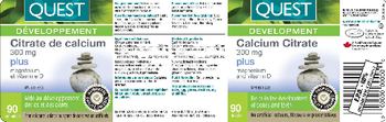 Quest Calcium Citrate 300 mg Plus Magnesium And Vitamin D - 