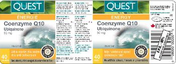 Quest Coenzyme Q10 Ubiquinone 50 mg - 
