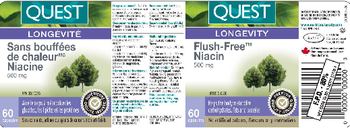 Quest Flush-Free Niacin 500 mg - 