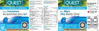 Quest For Men Her Daily One - multivitamins minerals