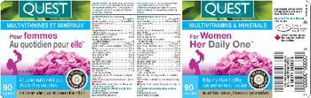 Quest For Women Her Daily One - multivitamins minerals