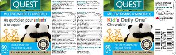 Quest Kid's Daily One Chewable - multivitamins minerals