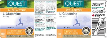 Quest L-Glutamine 500 mg - 