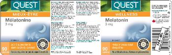 Quest Melatonin 3 mg - 