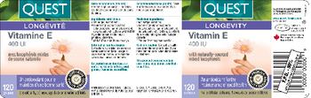 Quest Vitamin E 400 IU - 