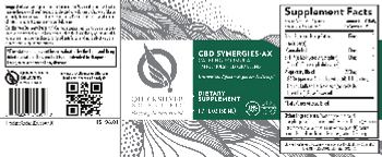 Quicksilver Scientific CBD Synergies-AX - supplement