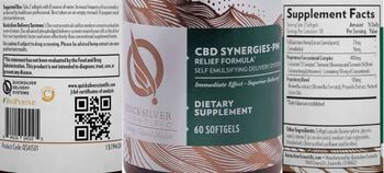 Quicksilver Scientific CBD Synergies-PN - supplement