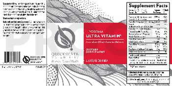 Quicksilver Scientific Liposomal Ultra Vitamin - supplement