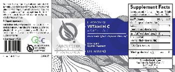 Quicksilver Scientific Liposomal Vitamin C with R-Lipoic Acid - supplement