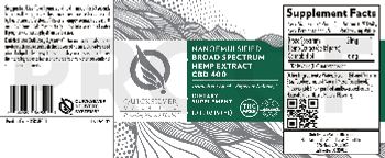 Quicksilver Scientific Nanoemulsified Broad Spectrum Hemp Extract CBD 400 - supplement