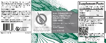 Quicksilver Scientific Nanoemulsified Full Spectrum Hemp Extract CBD 400 - supplement