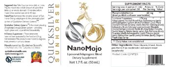 Quicksilver SunHorse NanoMojo - supplement
