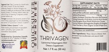 Quicksilver SunHorse Thrivagen - supplement