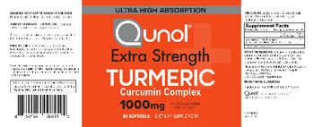 Qunol Extra Strength Turmeric 1000 mg - supplement
