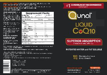 Qunol Liquid CoQ10 100 mg Orange Mango Flavor - supplement