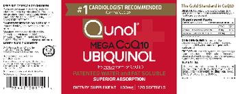 Qunol Mega CoQ10 100 mg - supplement