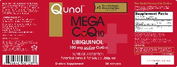 Qunol Mega CoQ10 100 mg - supplement