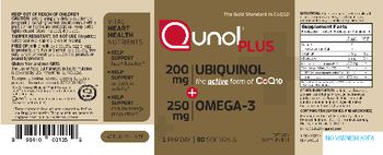 Qunol Plus Ubiquinol + Omega 3 - supplement