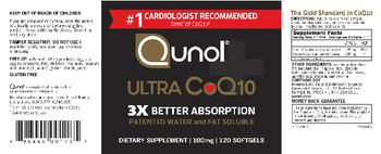 Qunol Ultra CoQ10 100 mg - supplement