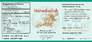 R & D Pharmaceutical Horseradish - pharmaceutical grade supplement