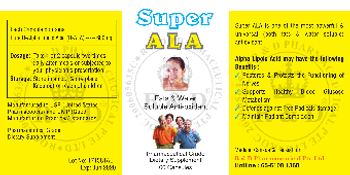 R & D Pharmaceutical Super ALA - pharmaceutical grade supplement