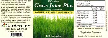 R-Garden Grass Juice Plus - supplement