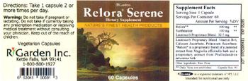 R-Garden Relora Serene - supplement
