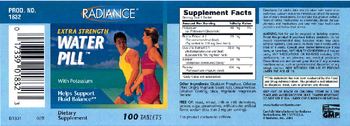 Radiance Extra Strength Water Pill - supplement