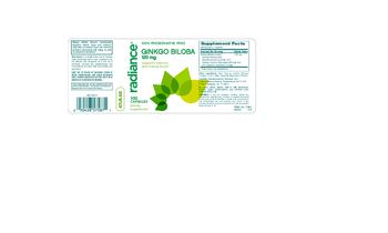Radiance Ginkgo Biloba 120 mg - supplement