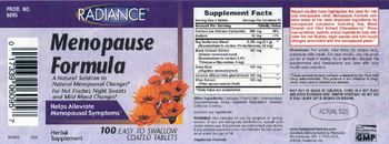 Radiance Menopause Formula - herbal supplement