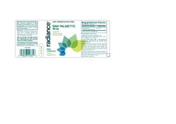 Radiance Saw Palmetto 450 mg - supplement