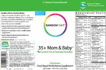 Rainbow Light 35+ Mom & Baby - foodbased multivitamin supplement