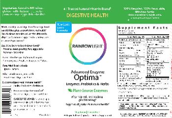 Rainbow Light Advanced Enzyme Optima Enzymes, Probiotics & Herbs - supplement