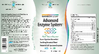 Rainbow Light Advanced Enzyme System - supplement