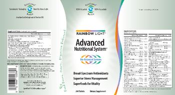 Rainbow Light Advanced Nutritional System - supplement