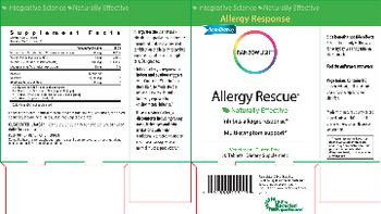Rainbow Light Allergy Rescue - herbal supplement