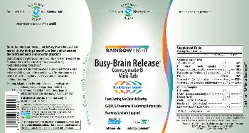 Rainbow Light Busy-Brain Release Coenzymate B Mini-Tab - supplement