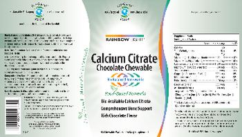 Rainbow Light Calcium Citrate Chocolate Chewable - supplement